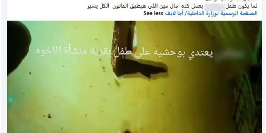من مشادة أطفال إلى اعتداء في الشارع، الداخلية تكشف تفاصيل فيديو التعدي على طالب بالدقهلية - المدينة برس