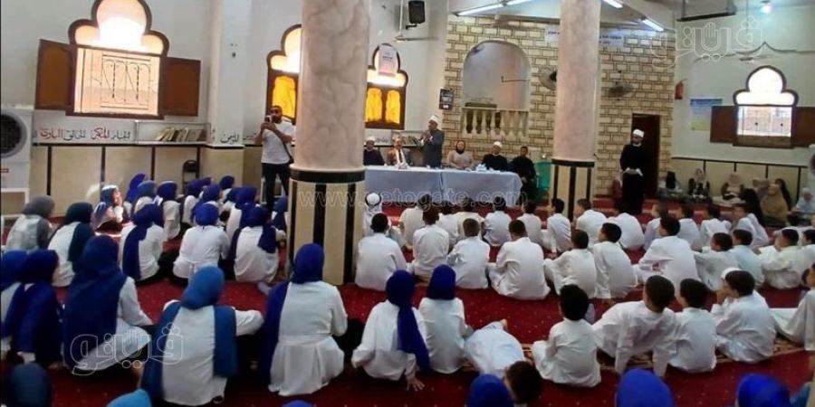 الأطفال يزينون المساجد في فعاليات مبادرة صحح مفاهيمك ببني سويف (صور) - المدينة برس