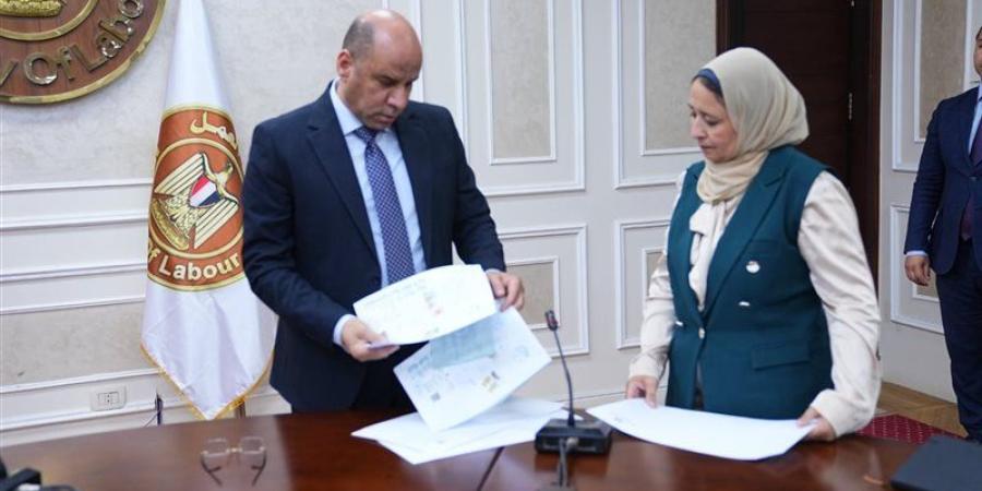 فرص عمل آمنة بالخارج، وزير العمل يراجع العقود بنفسه ويطمئن على حقوق العاملين - المدينة برس
