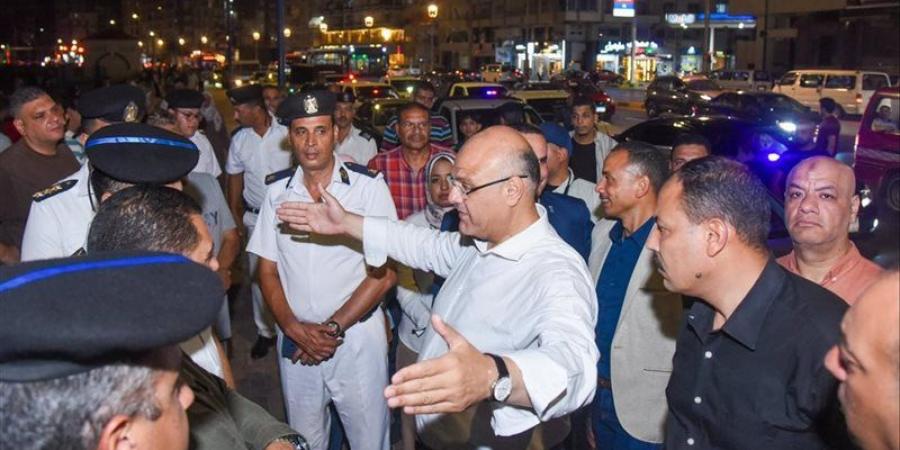 محافظ الإسكندرية يقود جولة مفاجئة بحي المنتزه ثان - المدينة برس