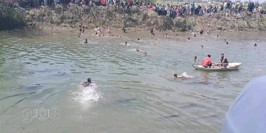 انتشال جثتي شابين بعد غرقهما في مياه النيل بالدقهلية - المدينة برس