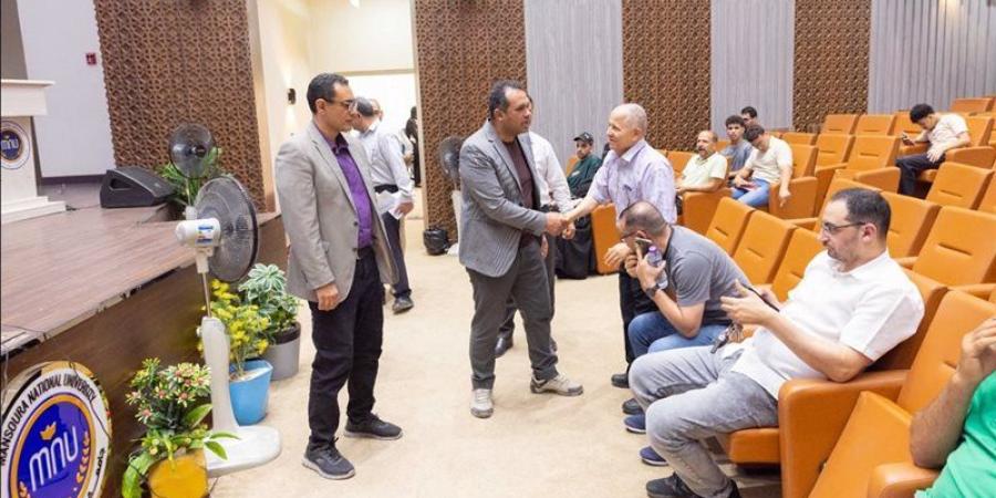 رئيس جامعة المنصورة الأهلية يتفقد أعمال استقبال الطلاب المرشحين للقبول من حملة الشهادات العربية والأجنبية - المدينة برس
