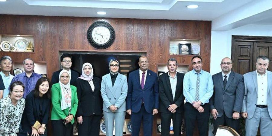 محافظ الوادي الجديد تتابع مشروع إدارة موارد المياه بالتعاون مع اليابان - المدينة برس