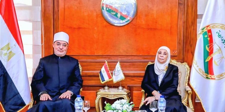 رئيسة هيئة النيابة الإدارية: نقدر دور "الإفتاء" في ترسيخ قيم الانتماء والمسؤولية المجتمعية - المدينة برس