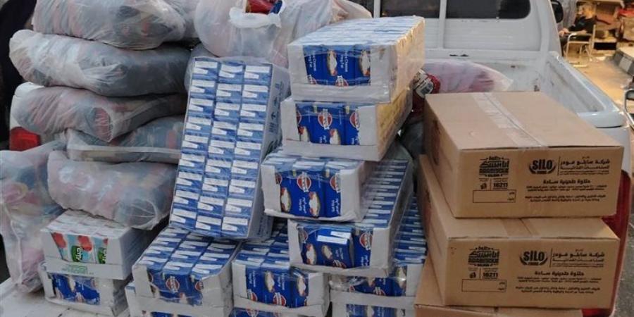 التحفظ علي بن مجهول المصدر وسماد مهرب للسوق السوداء في حملة بالفيوم - المدينة برس