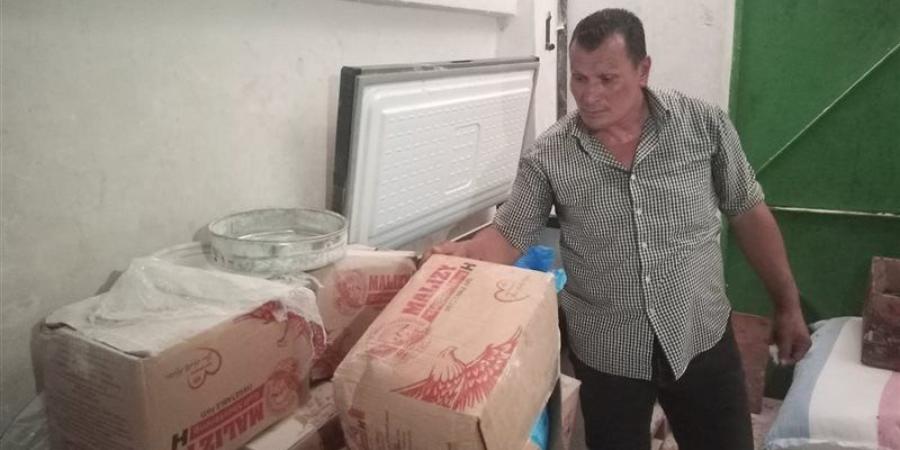 ضبط مصنع بسكويت غير مرخص والتحفظ على 625 كيلو سمن مجهول المصدر بكفر الشيخ - المدينة برس