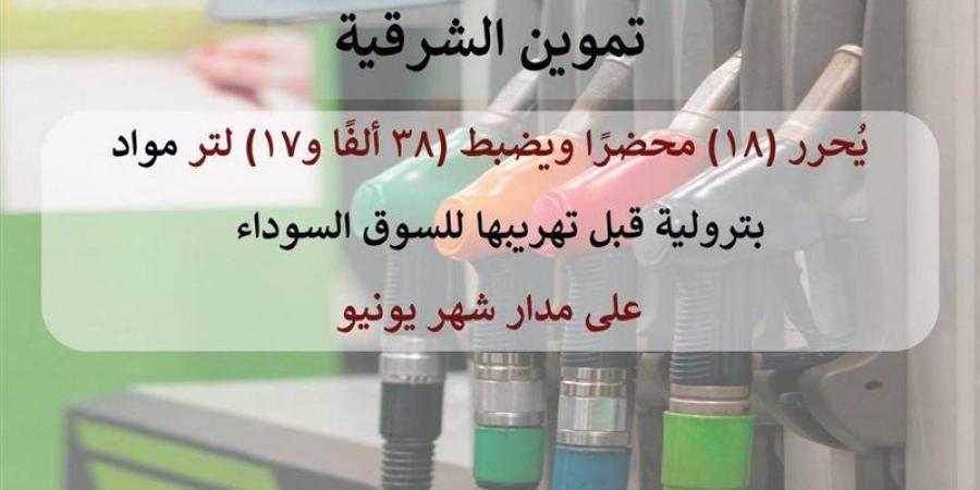 تموين الشرقية يحرر 18 محضرا ضد أصحاب محطات الوقود - المدينة برس
