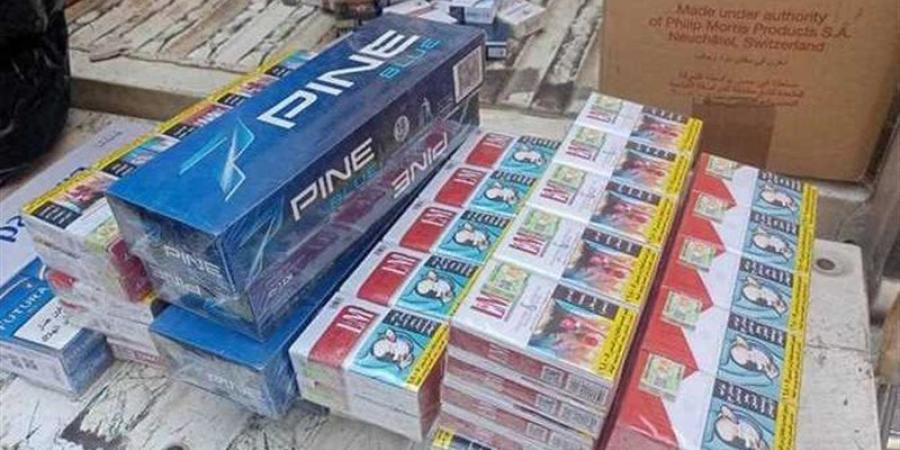 ضبط 300 علبة سجائر مجهولة المصدر خلال حملة تموينية في بورسعيد - المدينة برس