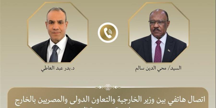 وزير الخارجية يبحث مع نظيره السوداني سبل تعزيز العلاقات الثنائية وتطورات الأوضاع في السودان - المدينة برس