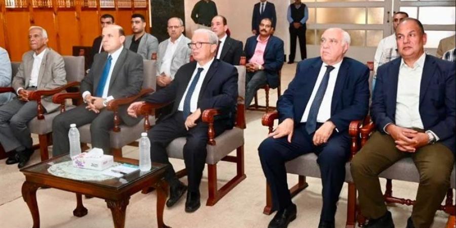 نائب رئيس الوزراء ومحافظ الغربية يتفقدان أعمال تطوير شركة مصر للغزل والنسيج بالمحلة - المدينة برس