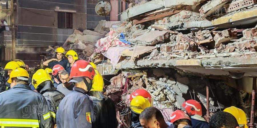 استدعاء مالك عقار زفتى المنهار والجيران لسماع أقوالهم - المدينة برس