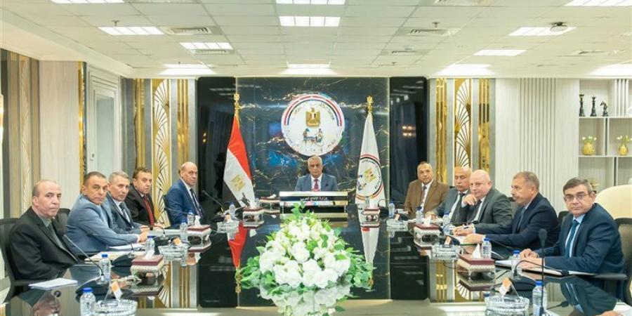 وزير الإنتاج الحربي يتابع تنفيذ مشروعات "حياة كريمة" - المدينة برس