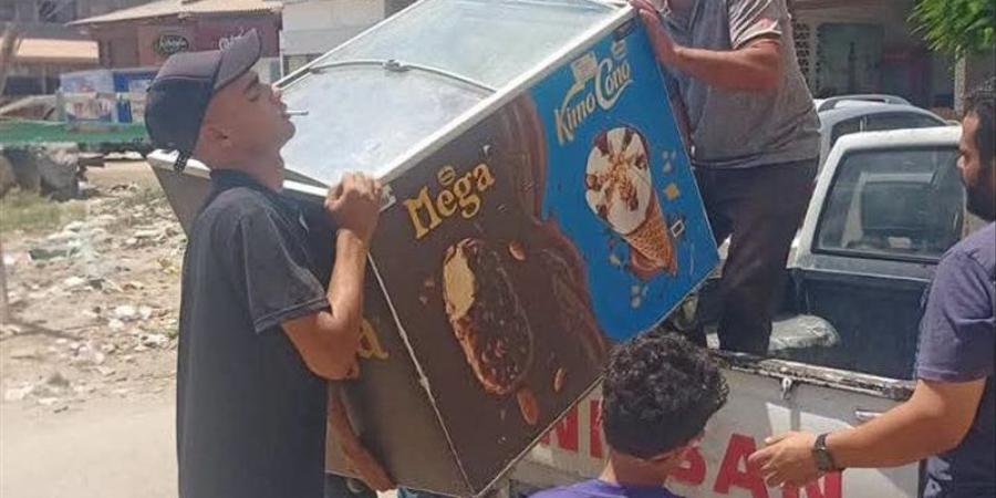 حملة مكبرة لرفع الإشغالات وتشميع جراج مخالف في رأس البر - المدينة برس