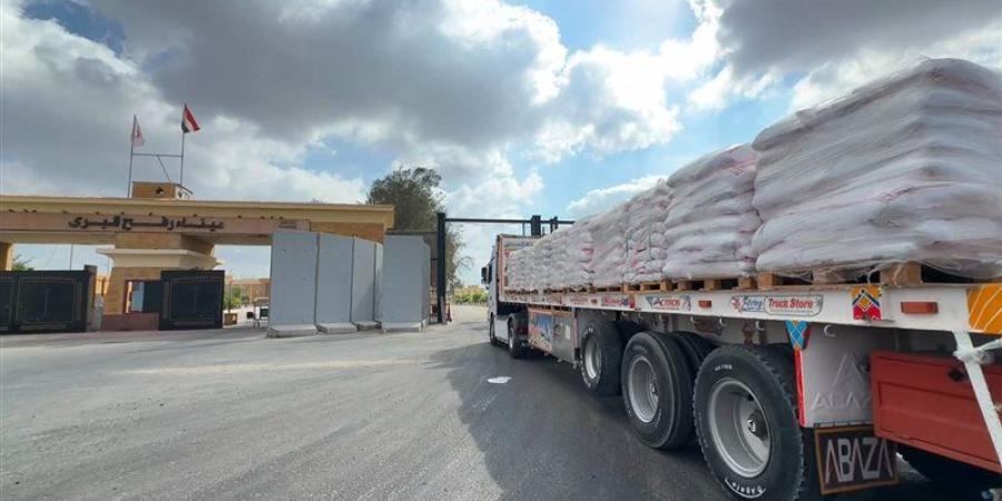الهلال الأحمر يطلق القافلة الـ 252 من "زاد العزة" إلى غزة بأكثر من 4 آلاف طن مساعدات (صور) - المدينة برس