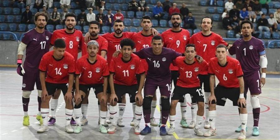 منتخب مصر في المجموعة الثانية بأمم أفريقيا لكرة الصالات بالمغرب - المدينة برس