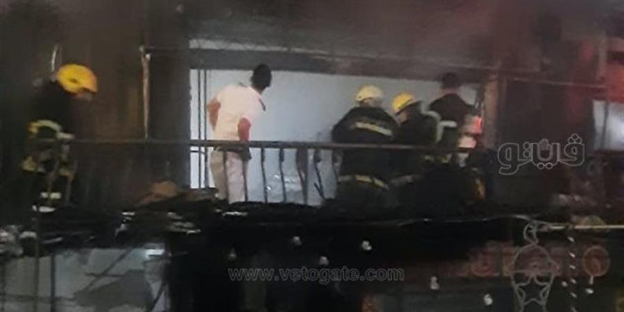 أول صور لحريق كافيهات ومطاعم أسفل عقار بدار السلام و4 سيارات إطفاء تمنع الكارثة (صور) - المدينة برس