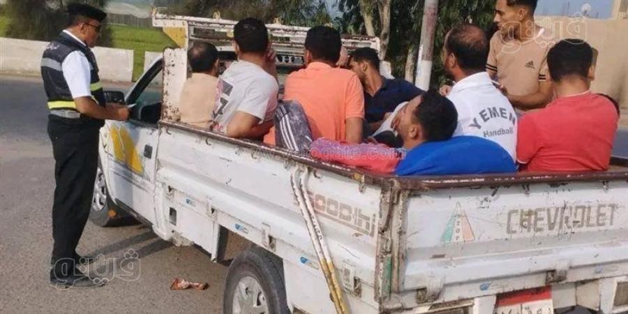 عقب سقوط 19 ضحية من أبناء الملاك وبحر البقر، تحرك مروري بالشرقية لمواجهة مخالفات نقل العمال - المدينة برس