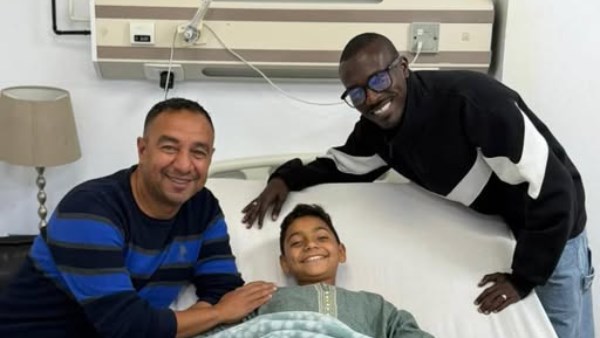 إنبي يطمئن على يحيى محمد السيد