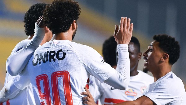حافلة الزمالك تصل لملعب مباراة زيسكو الزامبي في كأس الكونفدرالية