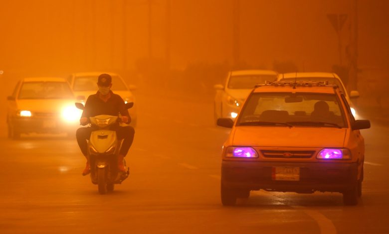 عاصفة ترابية