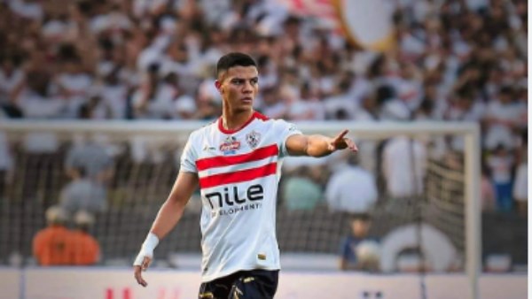 محمد شحاتة يحصل على جائزة رجل مباراة الزمالك وزد