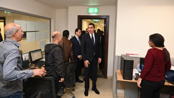 وزير الشباب والرياضة يتفقد قطاعات الوزارة في أول أيام عمله