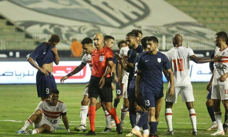 انبي يفتتح التهديف أمام الزمالك بضربة جزاء