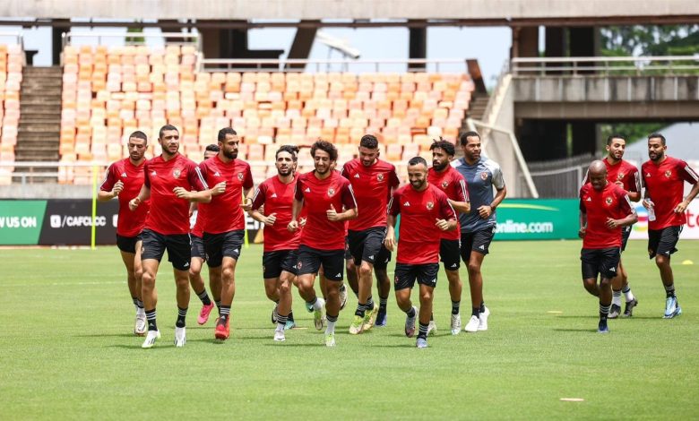 الأهلي يختتم تدريباته استعدادا لمواجهة المقاولون العرب