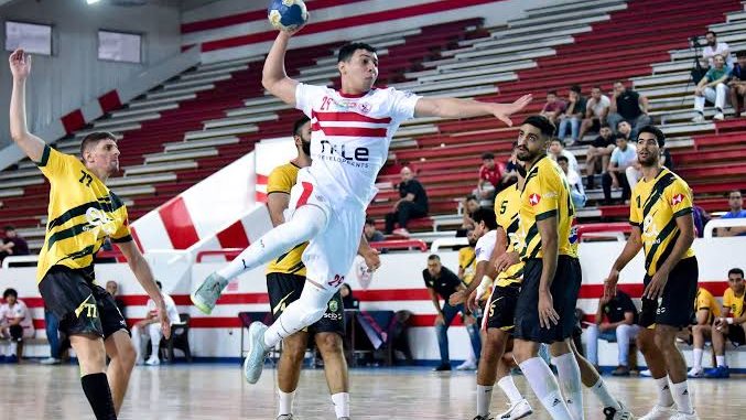 الزمالك يهزم البنك الأهلى فى دورى محترفى اليد