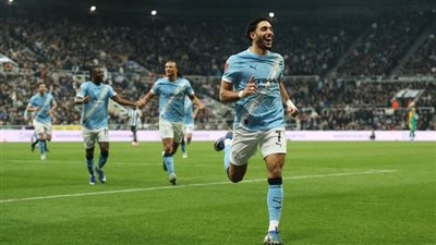 نيوكاسل يونايتد ضد مان سيتي.. ملخص لمسات وأرقام عمر مرموش في مباراة مانشستر سيتي ونيوكاسل يونايتد بكأس الاتحاد الإنجليزي