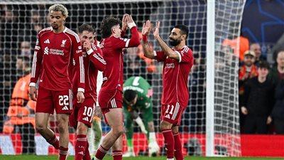 تشكيل ليفربول الرسمي أمام برايتون وصدمة غياب محمد صلاح
