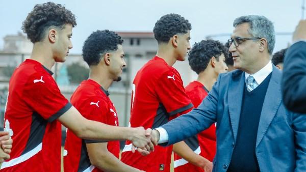 سفير الجزائر : أشكر الاتحاد المصري على حفاوة الاستقبال.. وأتمنى مضاعفة التعاون بيننا