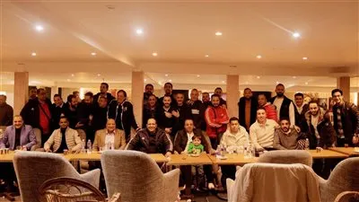 شريف مصطفى يقيم إفطار رمضاني للووشو كونغ فو بالإسكندرية