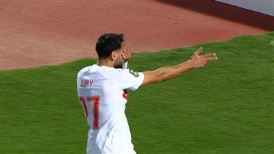 ماتش الزمالك واتوهو.. عدي الدباغ يسجل الهدف الثاني للزمالك ضد اتوهو فى الكونفدرالية