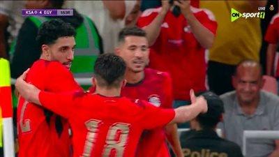 السعودية ضد مصر.. عمر مرموش يسجل الهدف الرابع لـ منتخب مصر في مرمى السعودية
