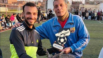ديك رومي جائزة أفضل لاعب في دورة بني شبل الرمضانية بالشرقية