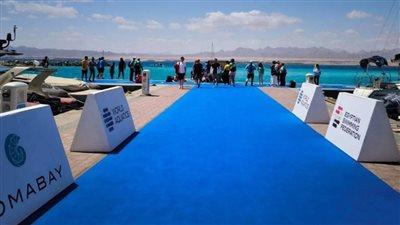 انطلاق بطولة كأس العالم للسباحة المياه المفتوحة بالغردقة