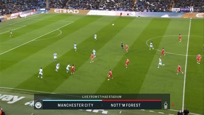مان سيتي ضد نوتينغهام فورست.. ملخص اهداف ونتيجة مباراة مانشستر سيتي ونوتينجهام فورست في الدوري الإنجليزي الممتاز بعد مرور 15 دقيقة