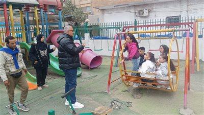 جولة صباحية مفاجئة على مراكز الشباب بالجيزة في عيد الفطر