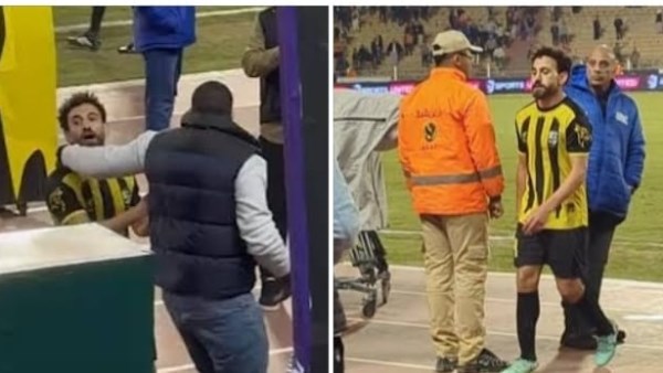 بصق على الجماهير .. خبر صادم ينتظر لاعب المقاولون بسبب مباراة الأهلي