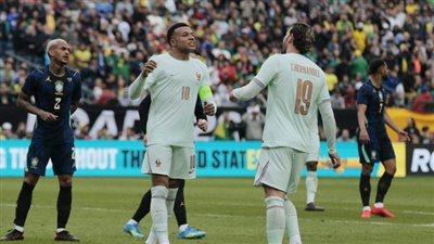 البرازيل ضد فرنسا.. انطلاق الشوط الثاني من مباراة البرازيل وفرنسا الودية الدولية