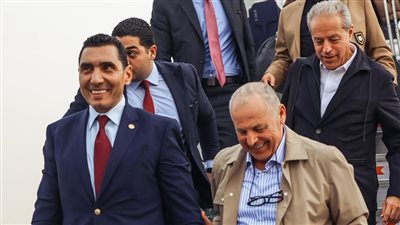 وزير الرياضة وأبو ريدة يدعمان بعثة الناشئين قبل موقعة تونس