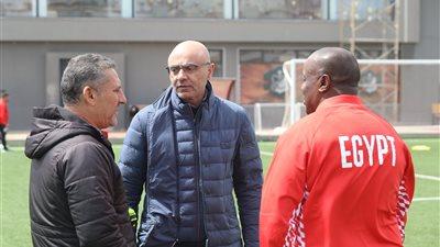 منتخب الناشئين يواصل استعداداته لتونس.. ودرويش يحفز اللاعبين