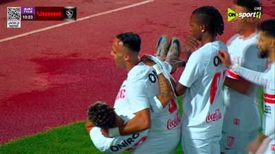 الزمالك ضد الاتحاد السكندري.. ناصر منسي يسجل الهدف الأول لـ الزمالك في مرمى الاتحاد السكندري بالدوري المصري الممتاز