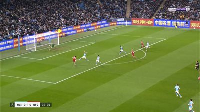 مان سيتي ضد نوتينغهام فورست.. استمرار التعادل السلبي بين مانشستر سيتي ونوتينجهام فورست في الدوري الإنجليزي بعد مرور 30 دقيقة
