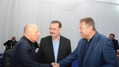 أبو ريدة يدلي بصوته في انتخابات نقابة المهندسين المصرية