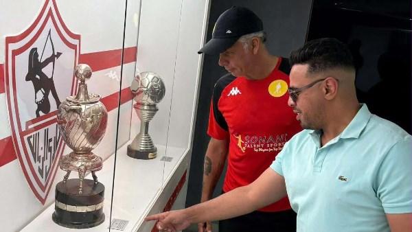 مارك فيش يزور متحف  الزمالك.. صور