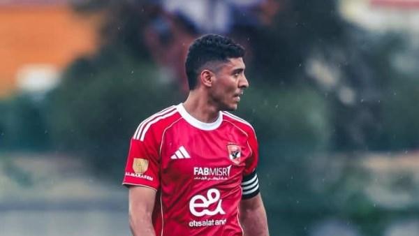 محمد شريف يعود لقيادة هجوم الأهلي أمام سيراميكا كليوباترا في الدوري