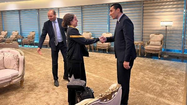 وزير الشباب يُكرّم هنا جودة بعد تألقها أمام بطلات العالم بـ «ماكاو» وتأهلها لربع نهائي كأس العالم|صور