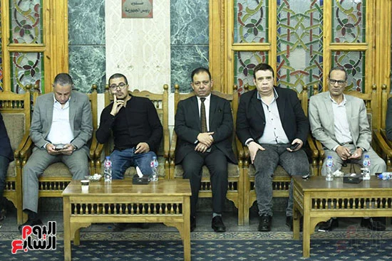 عزاء الكاتب الصحفى الراحل عزاء سيد العديسي